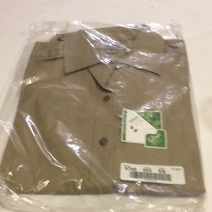 Edwards Ladies Work Shirt W/Teflon Shield SzXS NEW